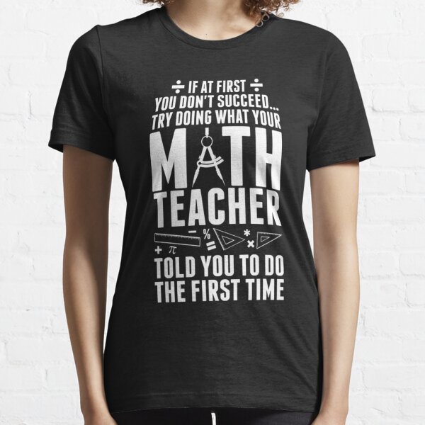 Math Teacher Essential T-Shirt