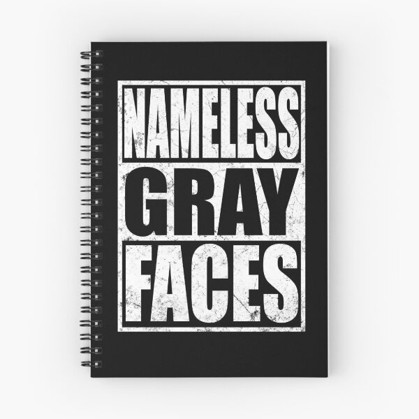 Item preview, NAMELESS GRAY FACES VINTAGE designed and sold by Niishouseca.
