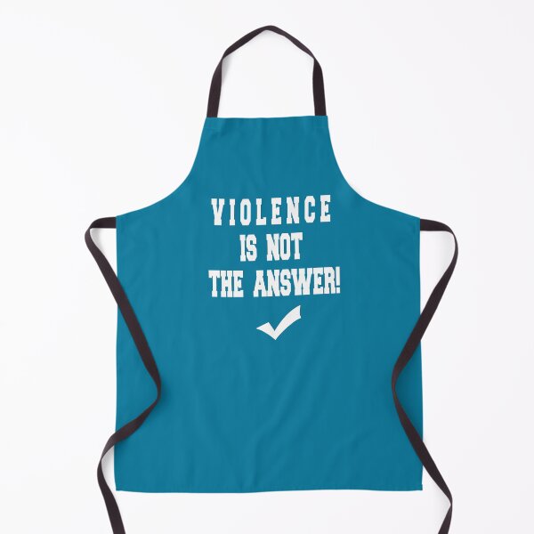 Item preview, VIOLENCE IS NOT THE ANSWER designed and sold by lugashok.