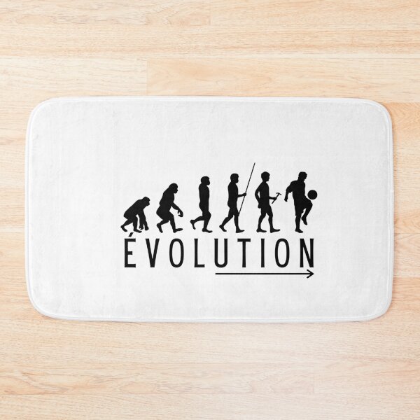Item preview, Evolution from man to footballer humorous gift designed and sold by TeeJfm.