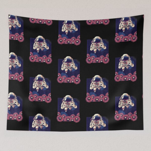 Item preview, Artistic Floral Space Photographer Astronaut designed and sold by mcinnesstore.