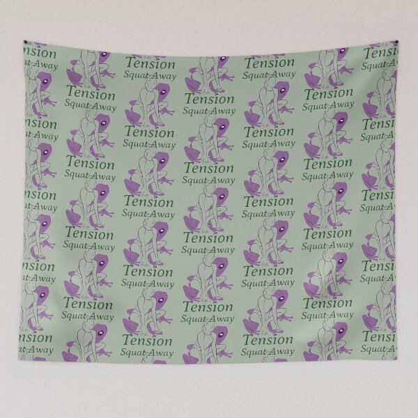 Item preview, Yoga Squat Away Tension designed and sold by AndPeace702.