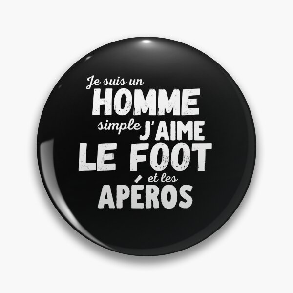 Item preview,  I love football and aperitifs humorous gift designed and sold by TeeJfm.