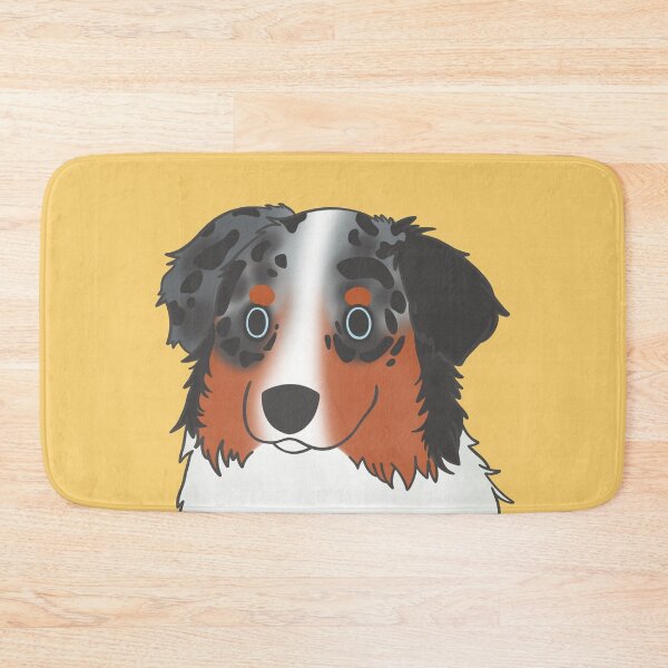 Item preview, australian shepherd - blue merle (yellow) designed and sold by hungrykate.