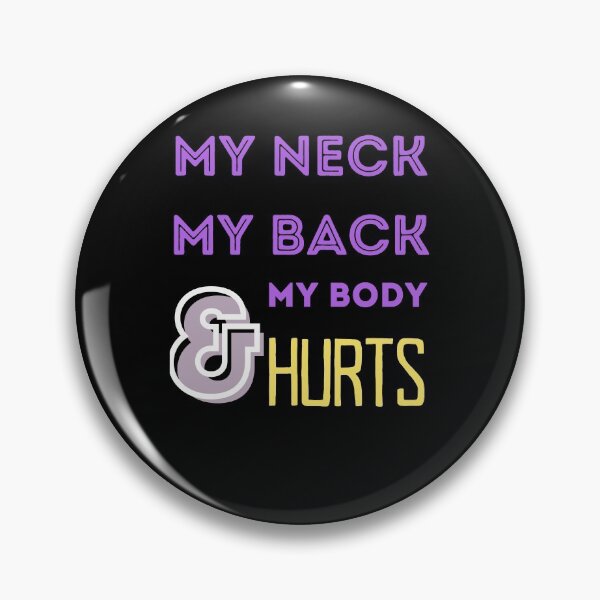 Item preview, Neck, Back and Body Hurts designed and sold by ChibiKolossus.
