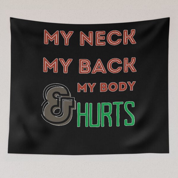 Item preview, Neck, Back and Body Hurts designed and sold by ChibiKolossus.
