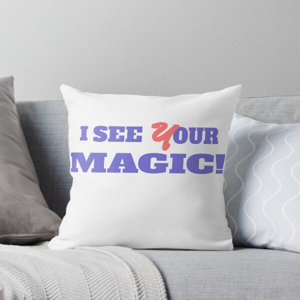 Item preview, I see your magic, thick font purple colors designed and sold by vibeno1.