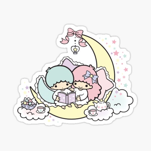 Little Twin Stars Stickers Redbubble