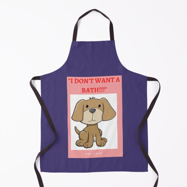 Item preview, " I DON'T WANT A BATH " WITH DOG DESIGN  designed and sold by findsbyjune374.