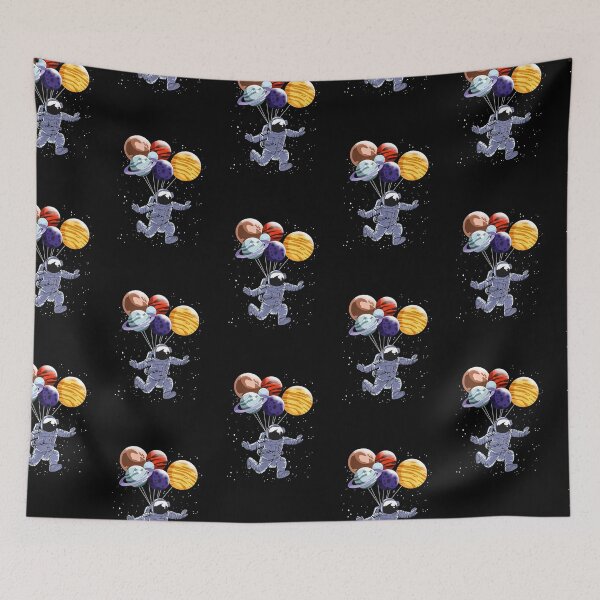 Item preview, Astronaut Balloon Planets Space designed and sold by mcinnesstore.