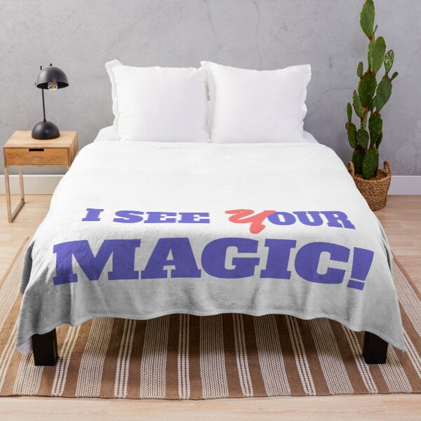 Item preview, I see your magic, thick font purple colors designed and sold by vibeno1.