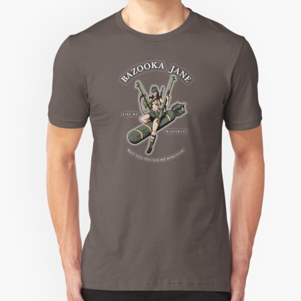 Bazooka Jane - Coloured Slim Fit T-Shirt