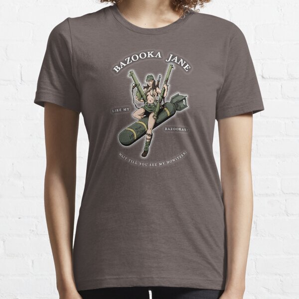 Bazooka Jane - Coloured Essential T-Shirt