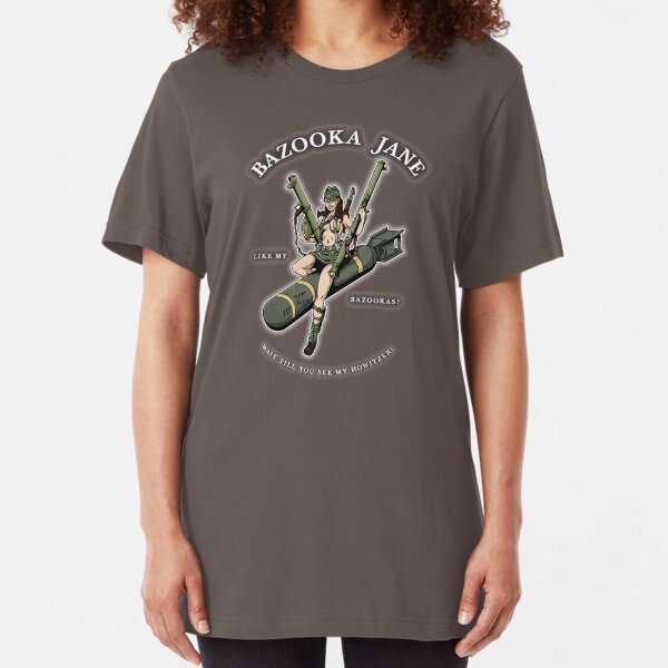 Bazooka Jane - Coloured Slim Fit T-Shirt