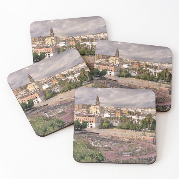 Item preview, Malaga Amphipheatre Cityscape designed and sold by hawkie.