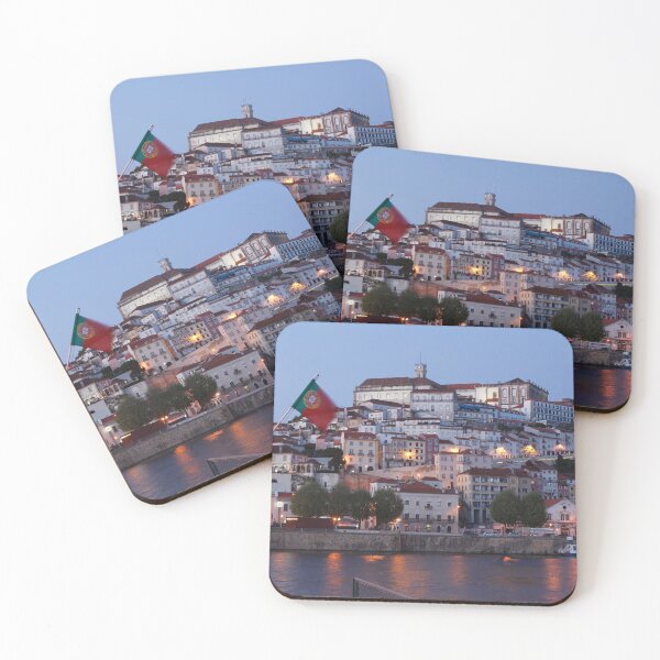 Item preview, Old town, river, Mondego, Coimbra, Portugal, city, evening, dusk designed and sold by Torsten  Krüger.