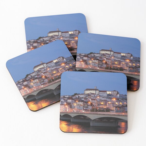 Item preview, Old town, river, Mondego, Coimbra, Portugal, city, evening, dusk designed and sold by Torsten  Krüger.