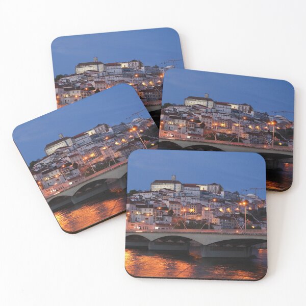 Item preview, Old town, river, Mondego, Coimbra, Portugal, city, evening, dusk designed and sold by Torsten  Krüger.