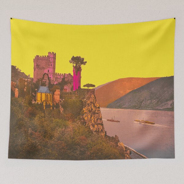 Item preview, Rheinstein Castle, nostalgic Rhineland Palatinate, Germany designed and sold by Mauswohn.