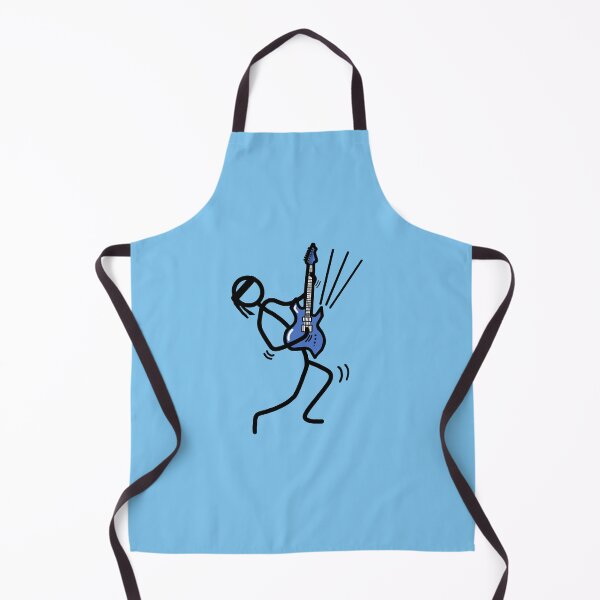 Item preview, Stickman / Playing electric guitar designed and sold by LotusCreations.