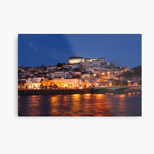 Item preview, Old town, river, Mondego, Coimbra, Portugal, city, evening, dusk designed and sold by Torsten  Krüger.