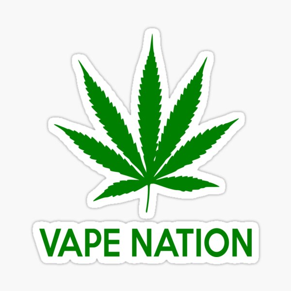 VAPE NATION Sticker