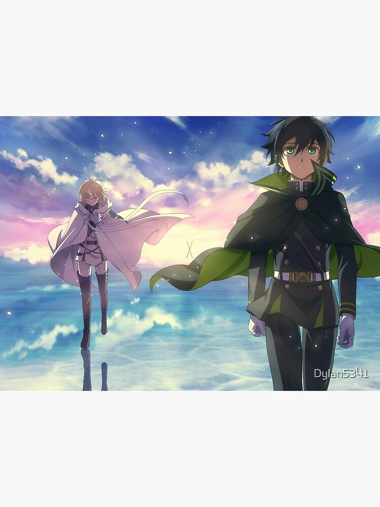 Shinya Hiiragi And Guren Ichinose, Seraph of the End Art Board Print for  Sale by Polarys