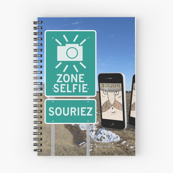 Artikelvorschau, Zone Selfie Souriez entworfen und verkauft von PopAlien.