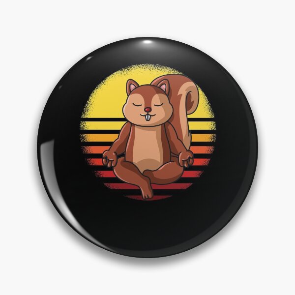 Item preview, Squirrel Yoga Mandala Spiritual yoga women designed and sold by 123428094.