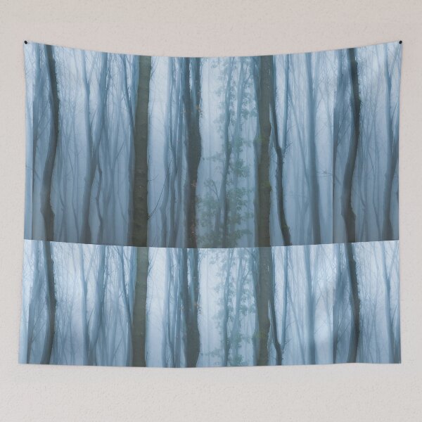 Item preview, Foggy autumn forest designed and sold by Ingo Gerlach.