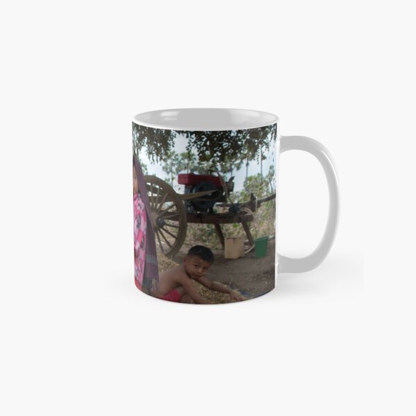 Family in Myanmar. Classic Mug