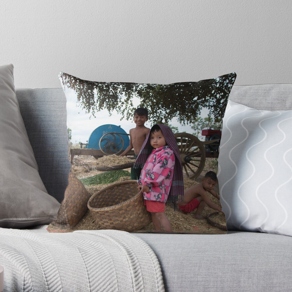 Item preview, Throw Pillow designed and sold by missatgerebut.