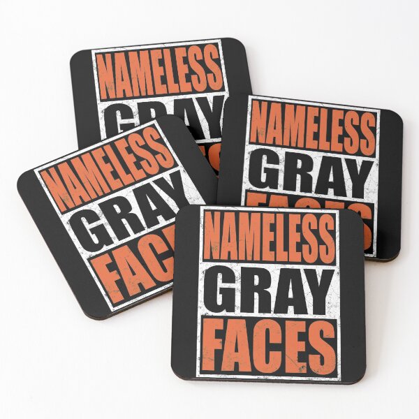 Item preview, NAMELESS GRAY FACES designed and sold by Niishouseca.