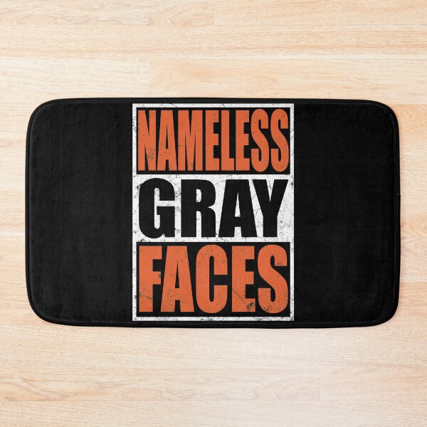 Item preview, NAMELESS GRAY FACES designed and sold by Niishouseca.