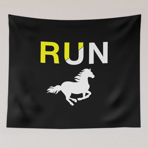 Item preview, RUN With Running Horse | Logo For Runners  designed and sold by motivationaltee.