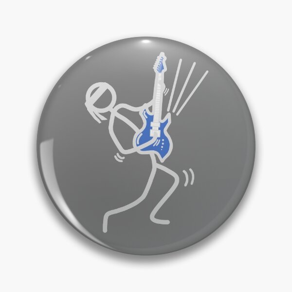 Item preview, Stickman / Playing electric guitar designed and sold by LotusCreations.