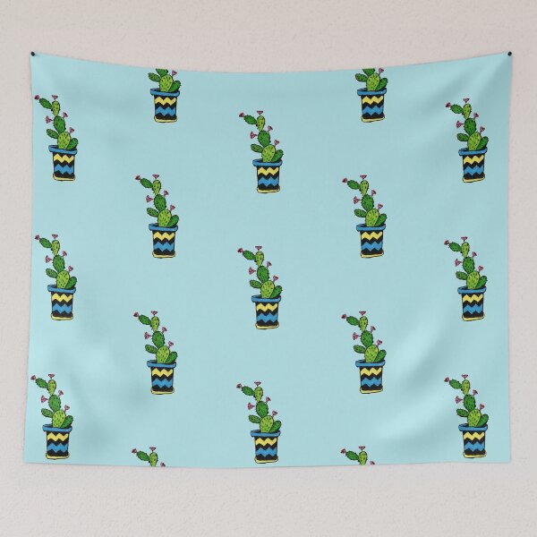 Item preview, Potted cute cactus designed and sold by SelinaFloca.