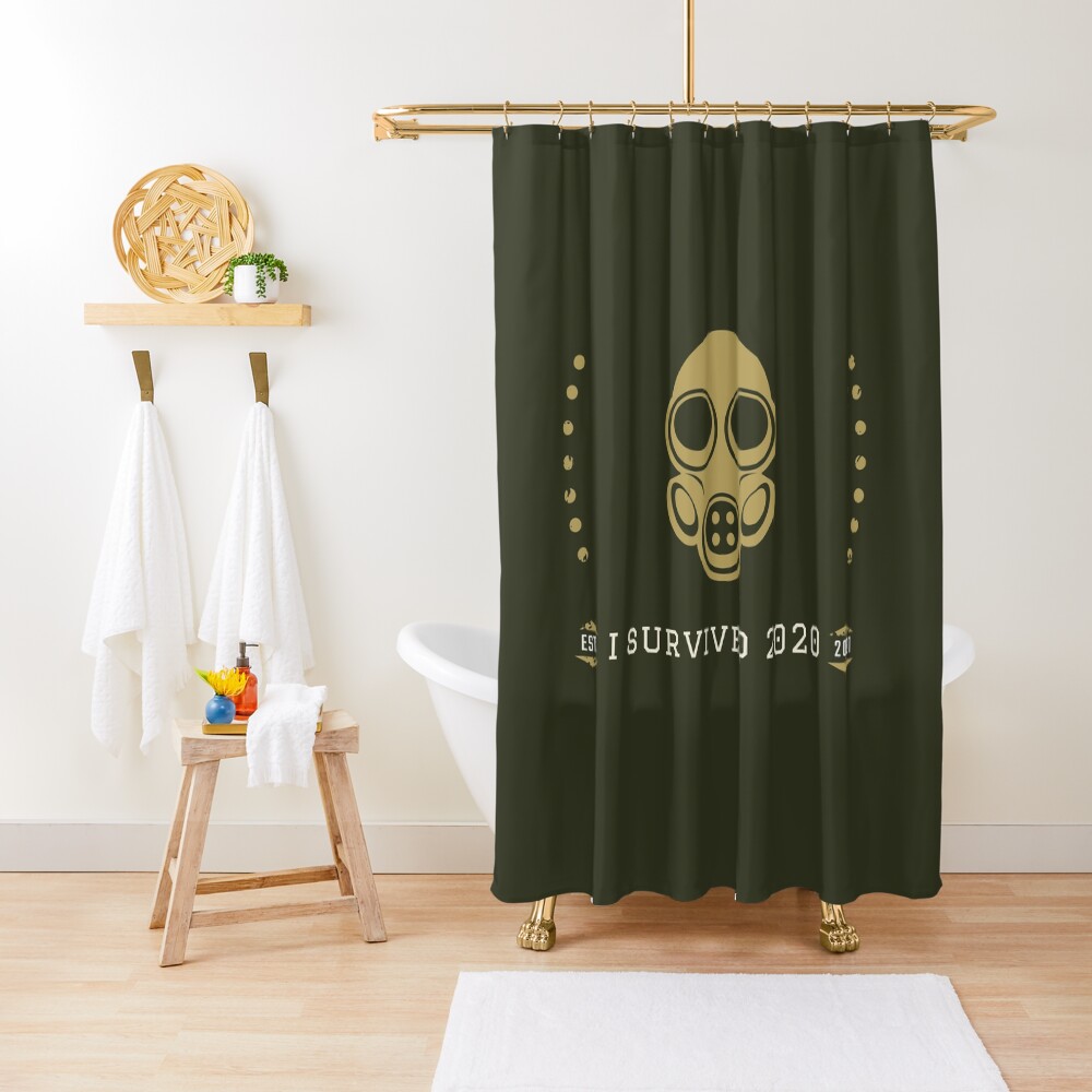 I survived 2020 Shower Curtain
