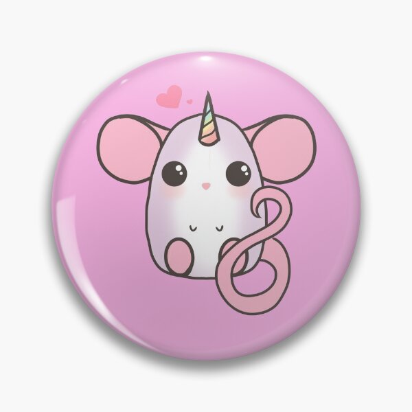 Item preview, Cute Rat - Dumbo Unicorn (pink) designed and sold by ArtByDecember.