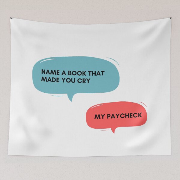 Item preview, Funny Paycheck Pun designed and sold by Soul-on-groove.