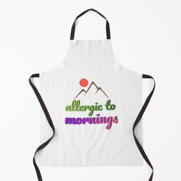 Item preview, allergic to mornings designed and sold by chetan786.