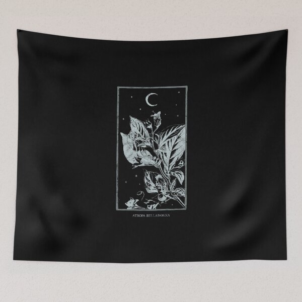 Item preview, Occult Atropa Belladonna Psychoactive Gothic Grunge Tarot design designed and sold by A-Fashion.