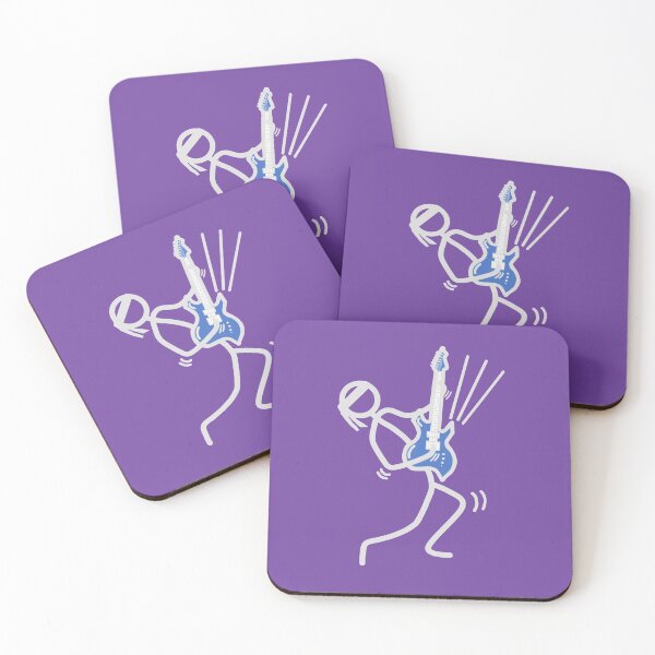 Item preview, Stickman / Playing electric guitar designed and sold by LotusCreations.