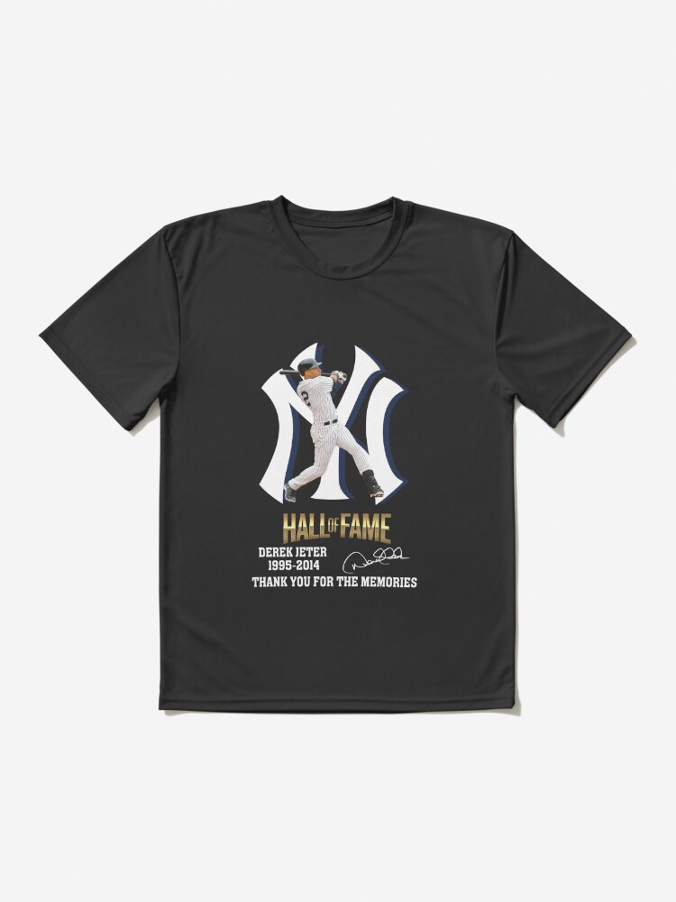 2 Hall Of Fame Derek Jeter 1995 2014 Thank You For Memories Shirt