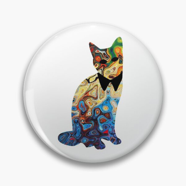 Item preview, Floral Cat in Flowers Popoki 710 designed and sold by VinBasis.