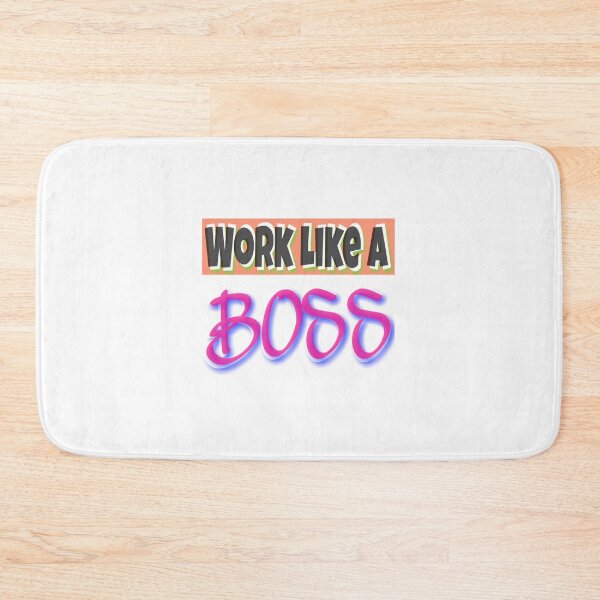 Item preview, Work like a boss  designed and sold by 59SHOP24.