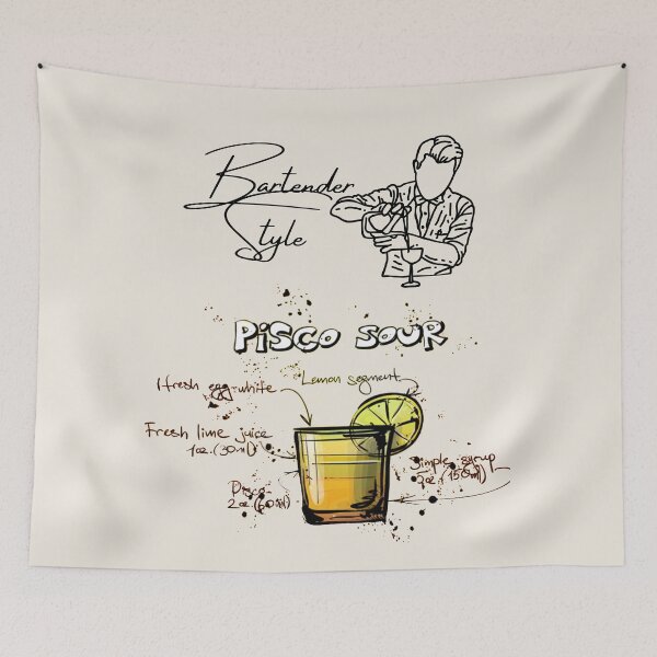 Item preview, Bartender Style Pisco Sour designed and sold by albix81.