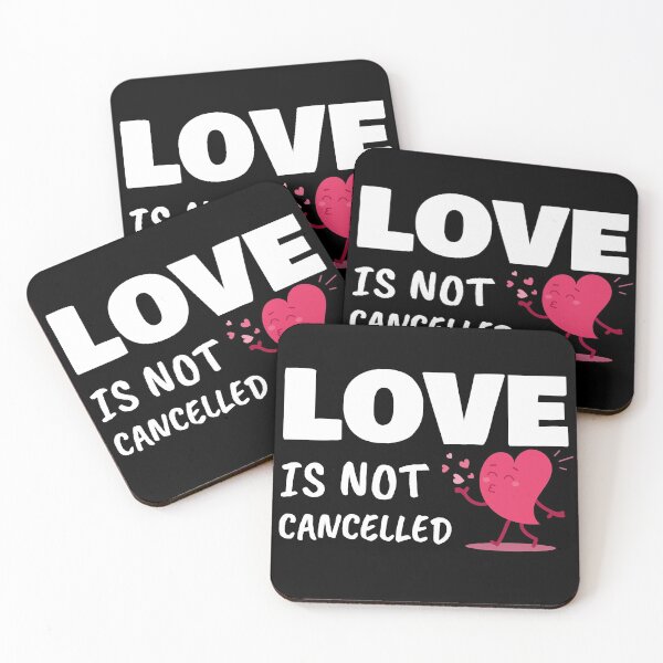 Item preview, Love is not Cancelled Design For Valentine's Day Lovers designed and sold by mikels.