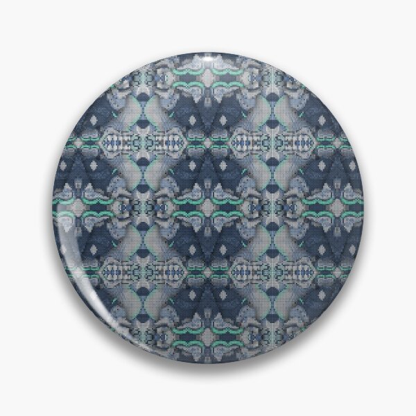 Item preview, Aquatic Monster Futuristic Space Pixel Pattern designed and sold by IPattern.