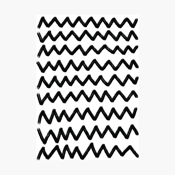 Item preview, ZIG ZAG | Minimalist  designed and sold by LemonbatStudio.